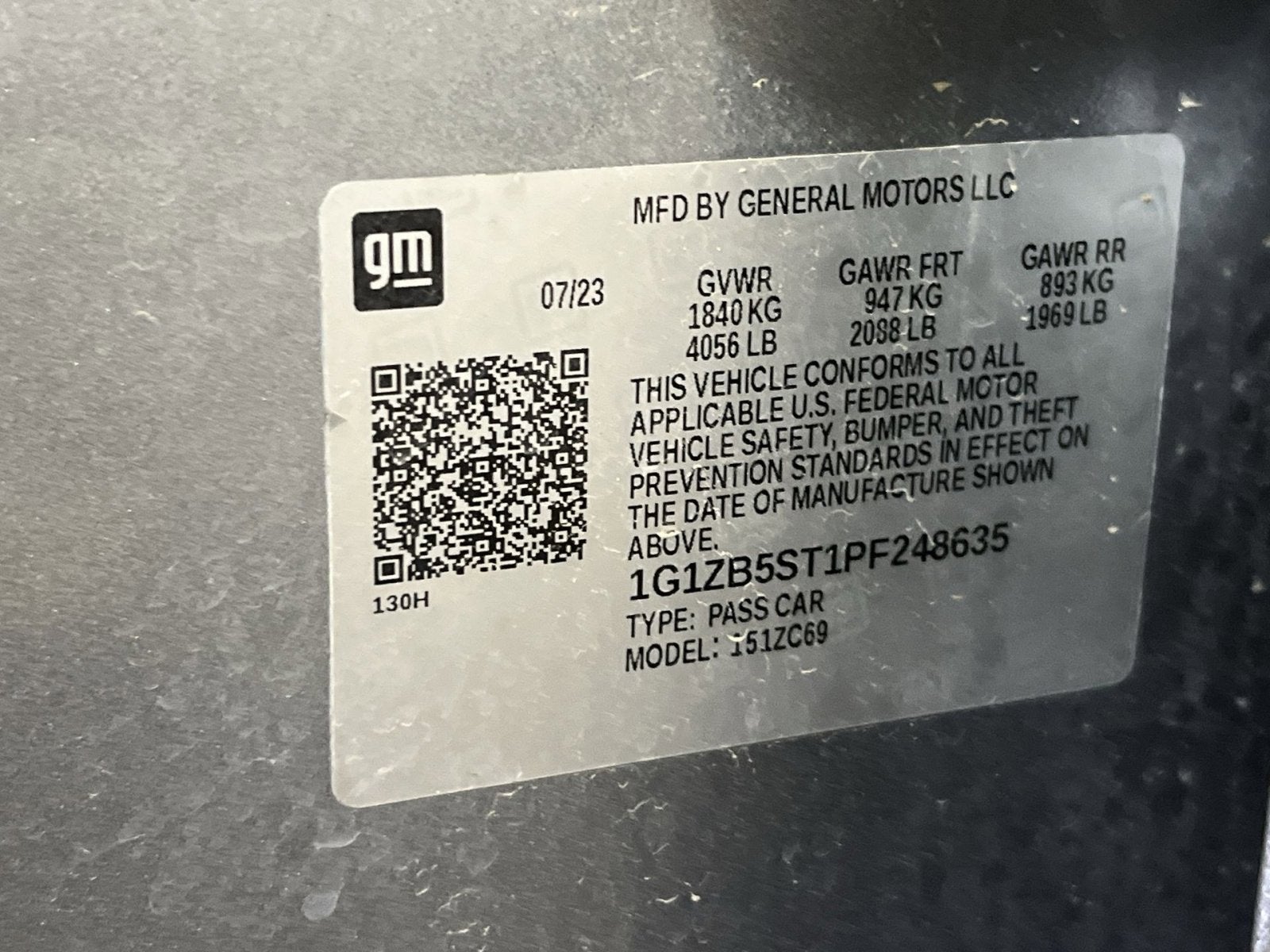 2023 Chevrolet Malibu LS