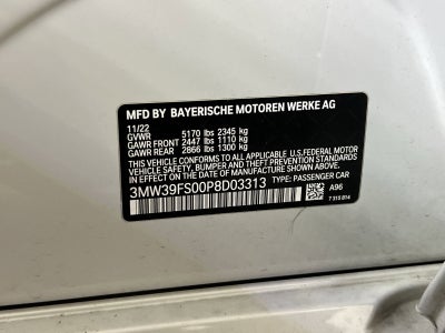 2023 BMW 3 Series 330e xDrive