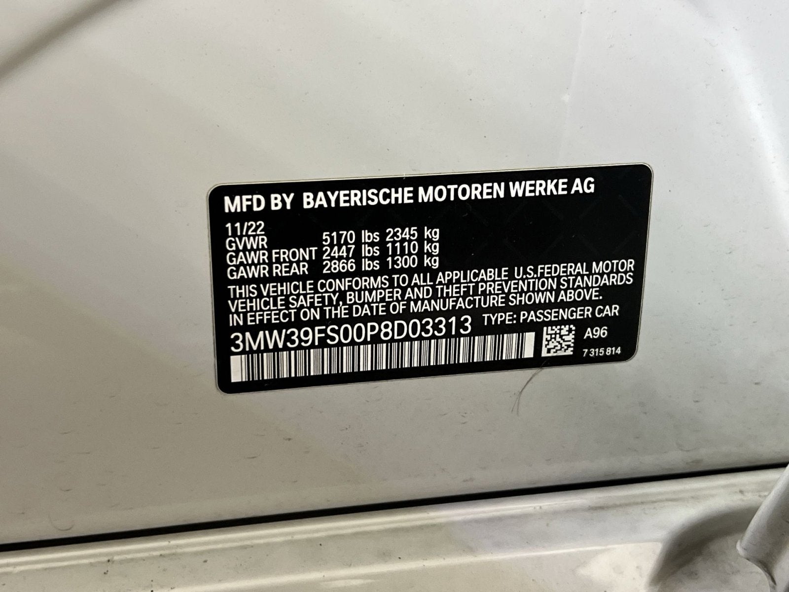 2023 BMW 3 Series 330e xDrive