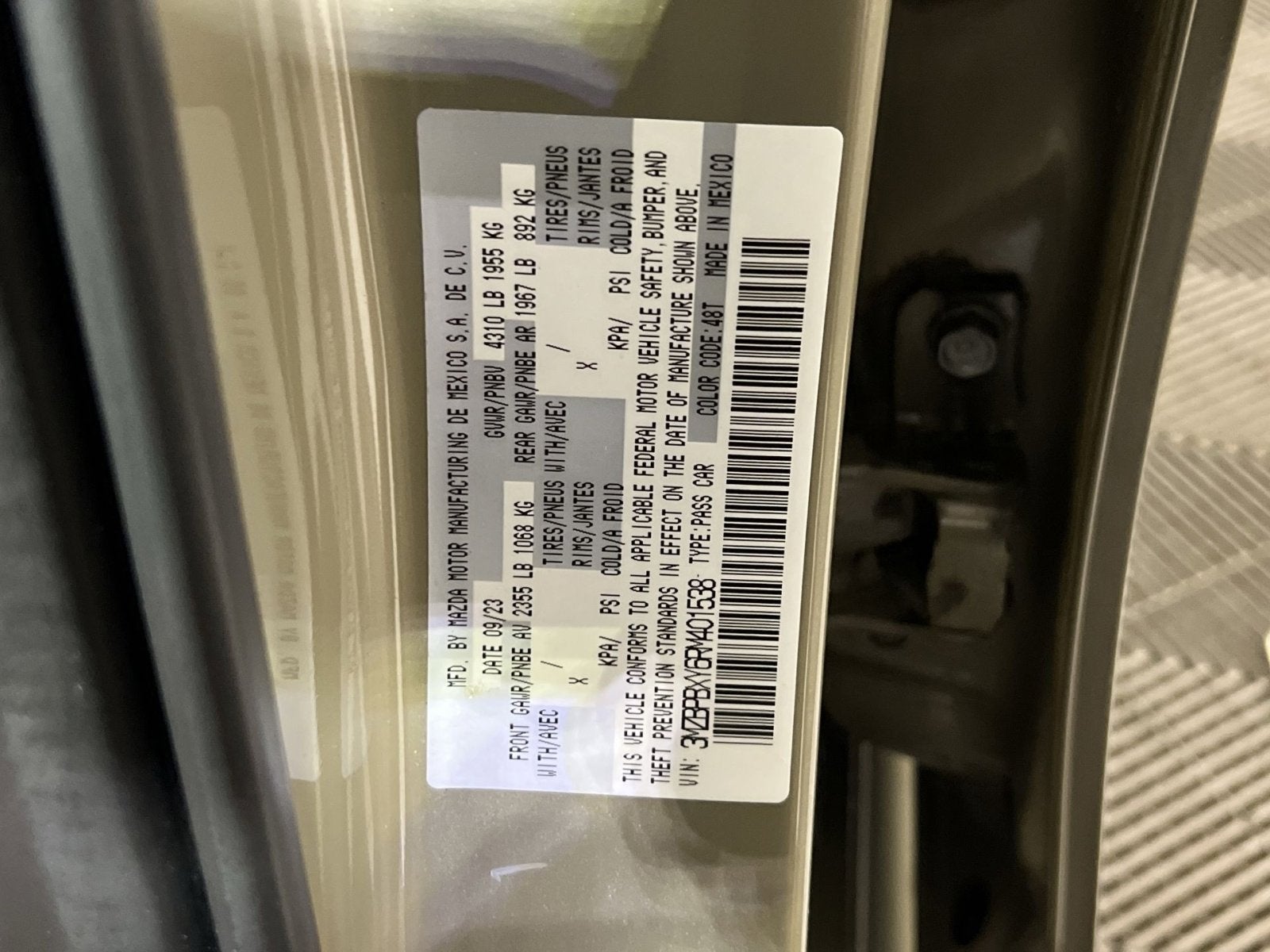 2024 Mazda Mazda3 2.5 Carbon Turbo