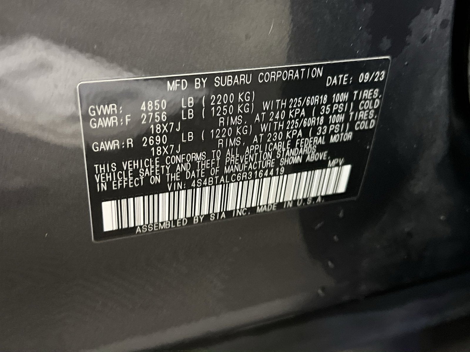 2024 Subaru Outback Onyx Edition