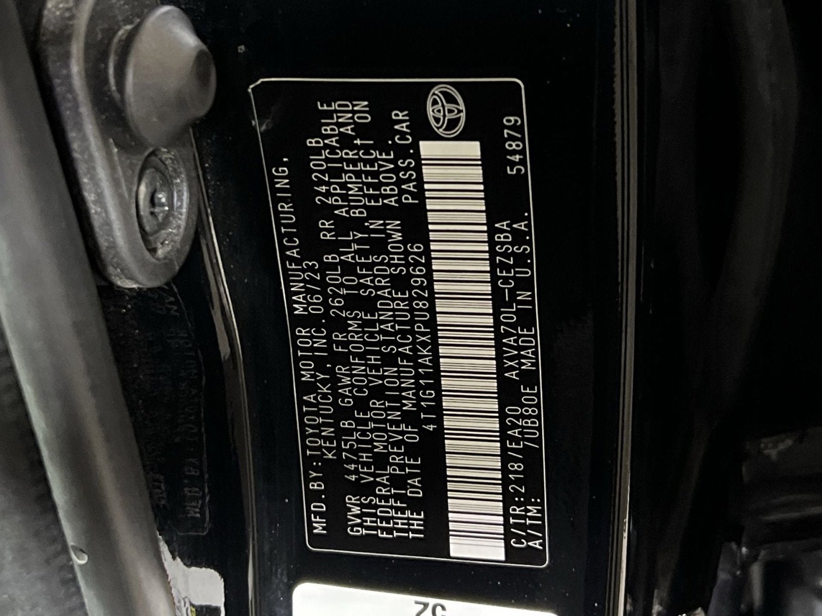 2023 Toyota Camry SE