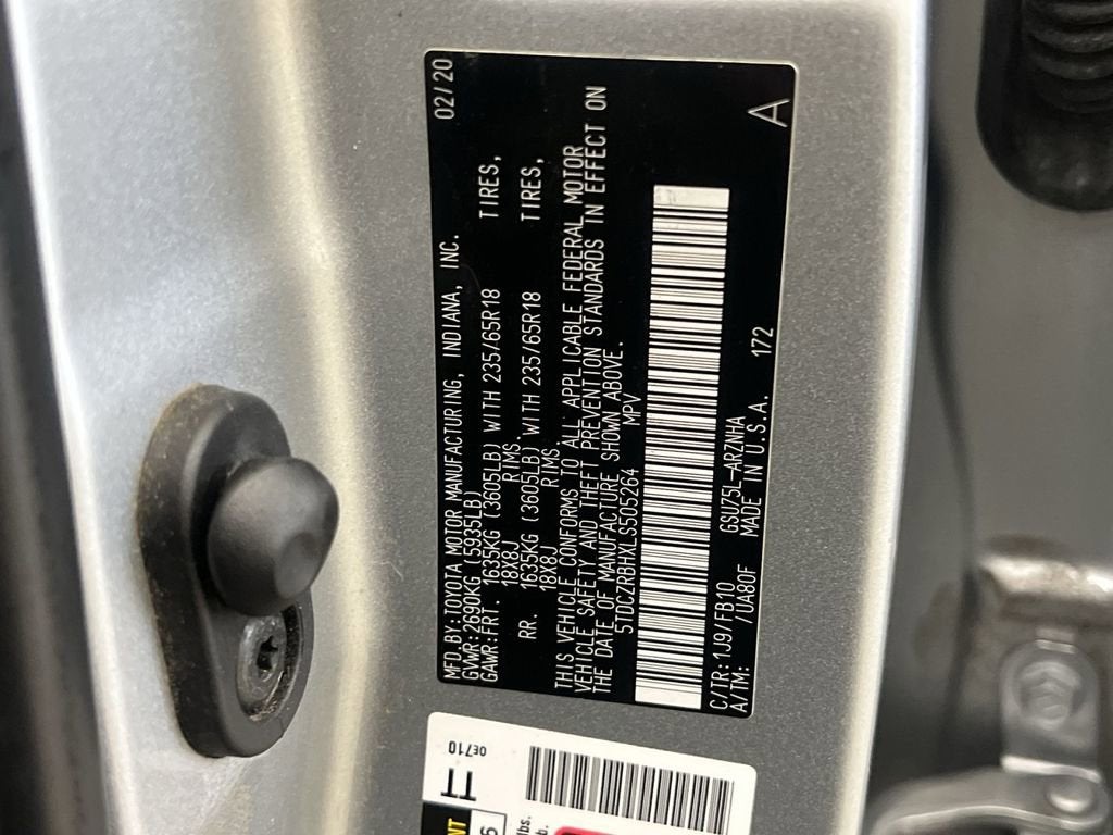 2020 Toyota Highlander L