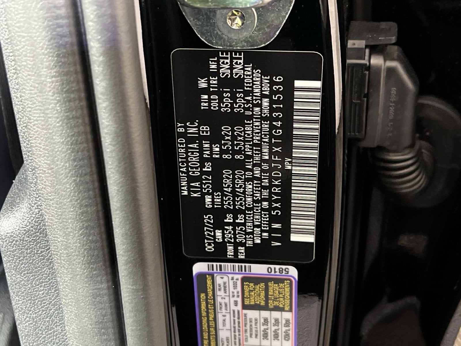 2026 Kia Sorento X-Line SX