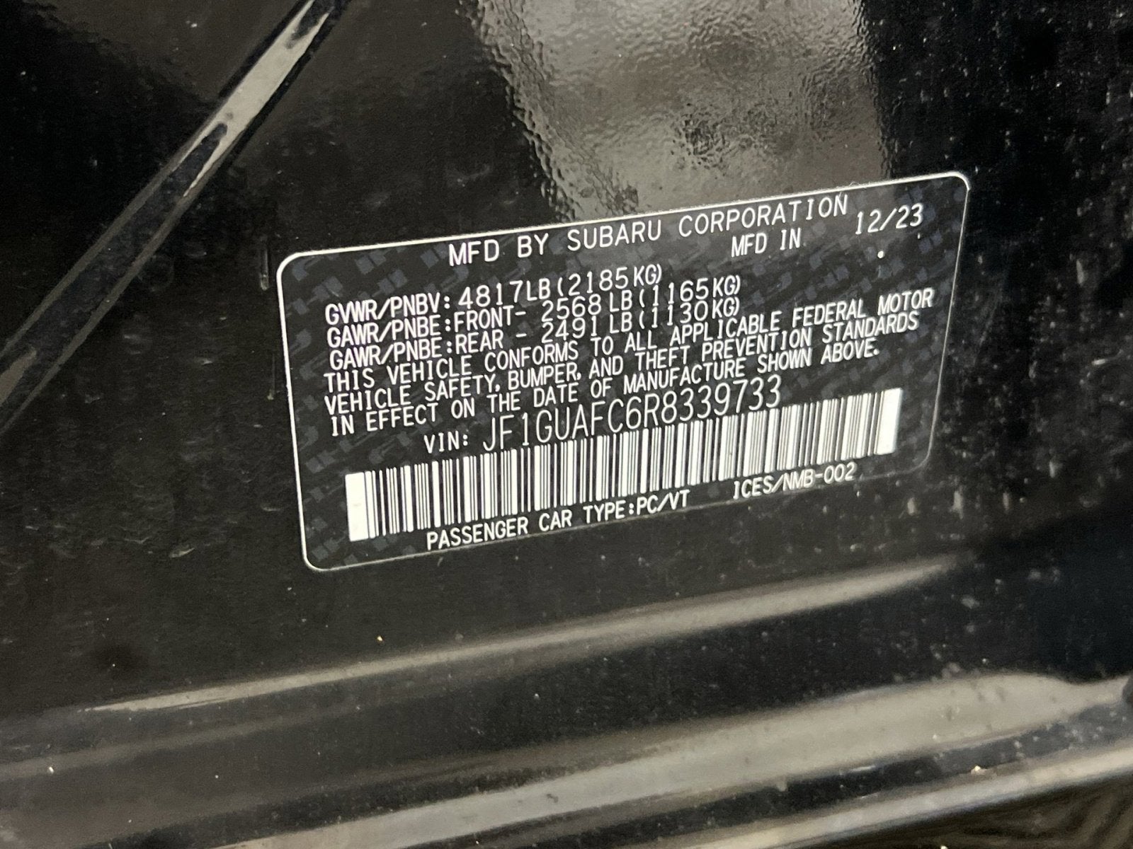 2024 Subaru Impreza Sport