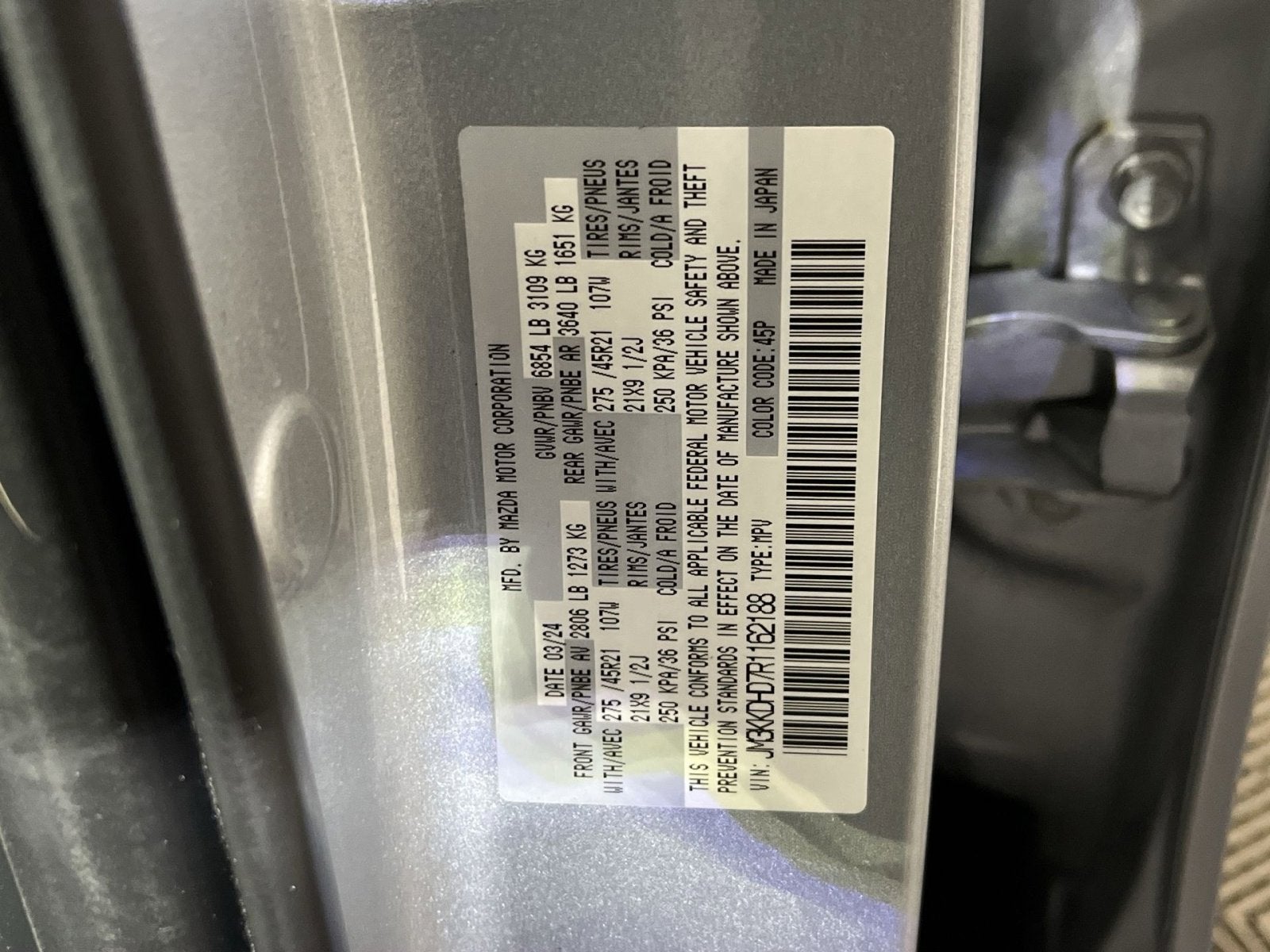 2024 Mazda Mazda CX-90 3.3 Turbo Premium