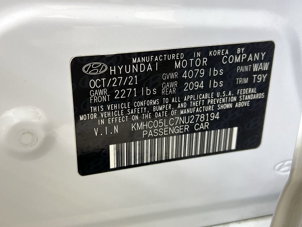 2022 Hyundai Ioniq Hybrid Limited