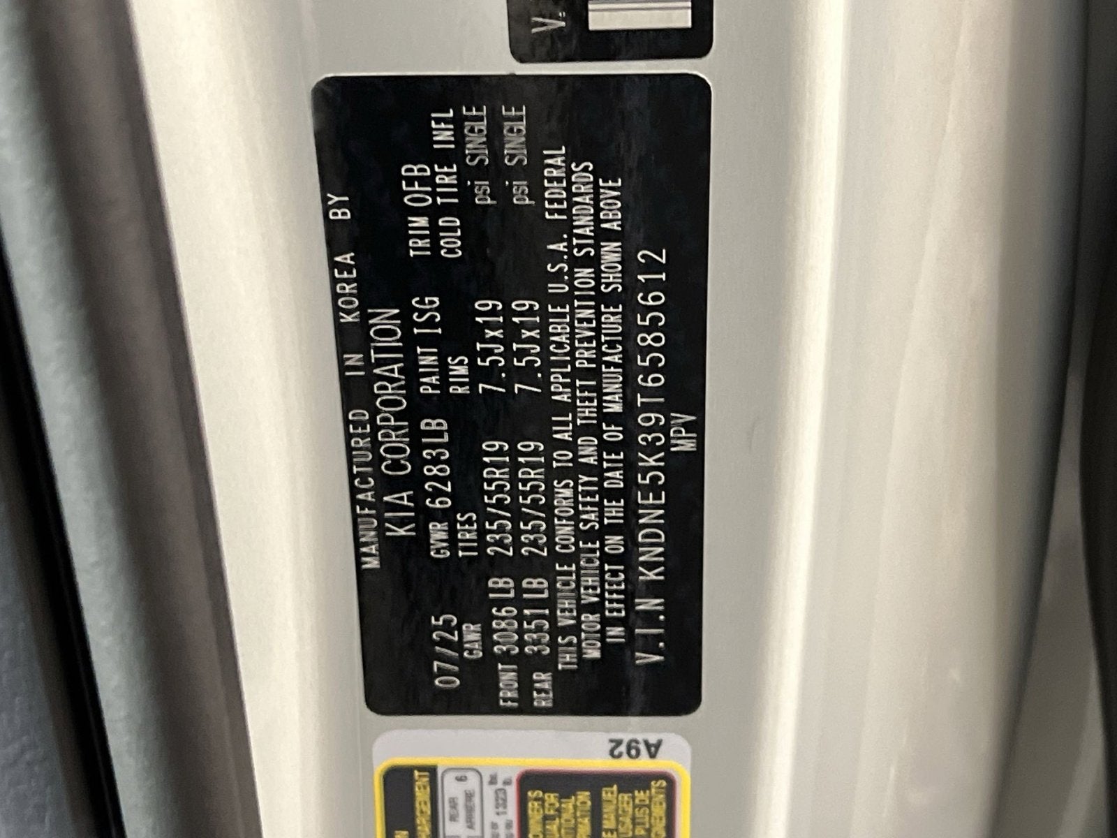 2026 Kia Carnival SX