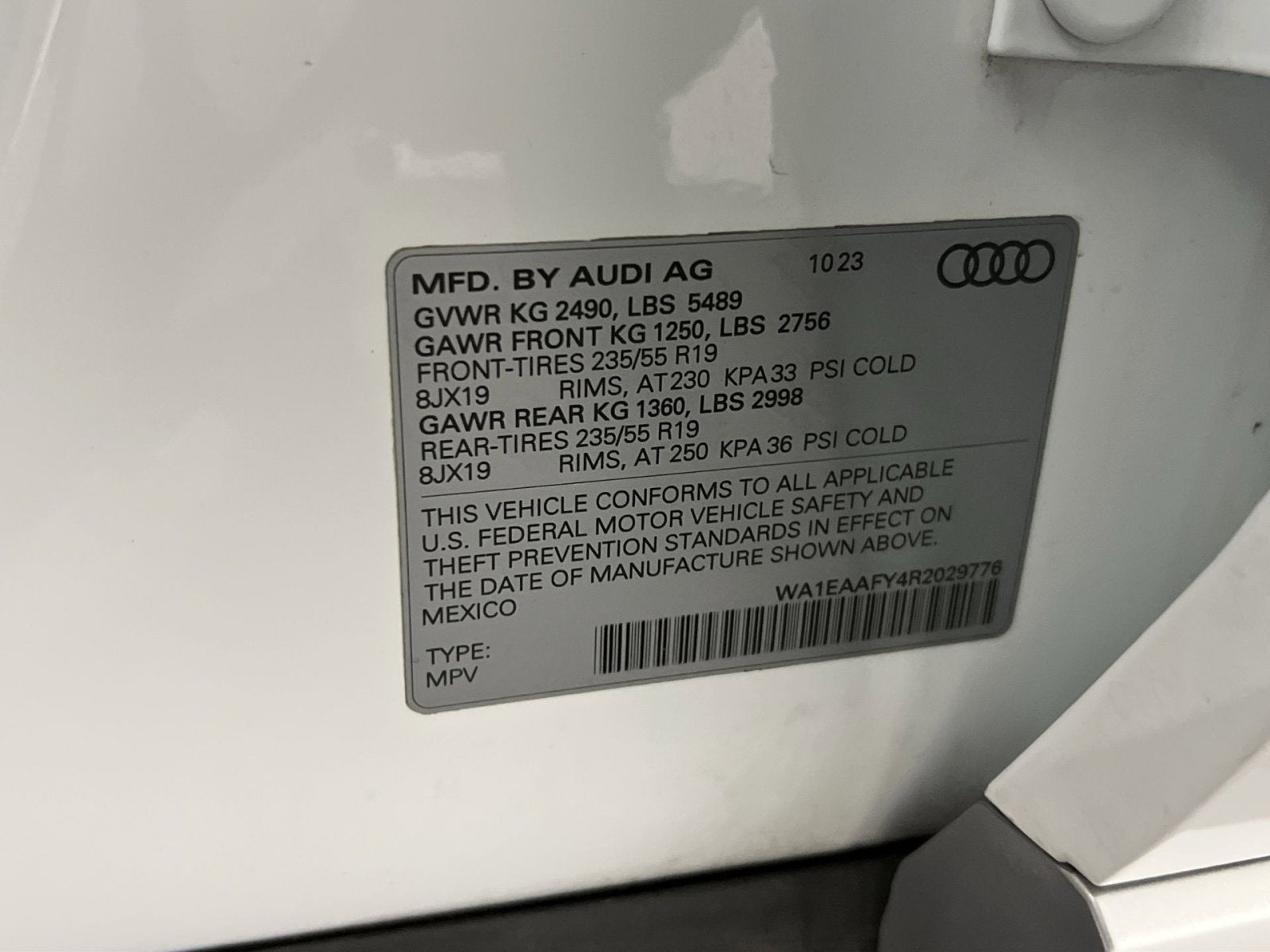 2024 Audi Q5 45 S line Premium