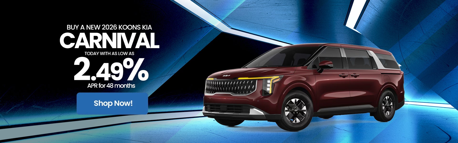 2026 Kia Carnival APR Offer