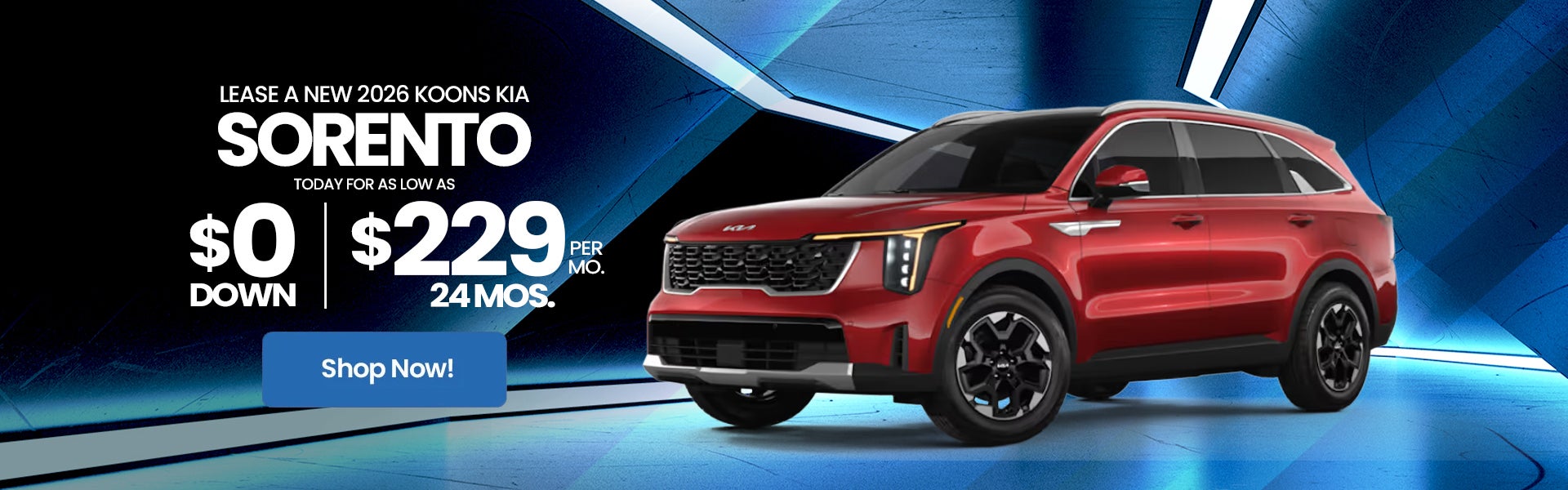 2025 Kia Sorento Lease Offer