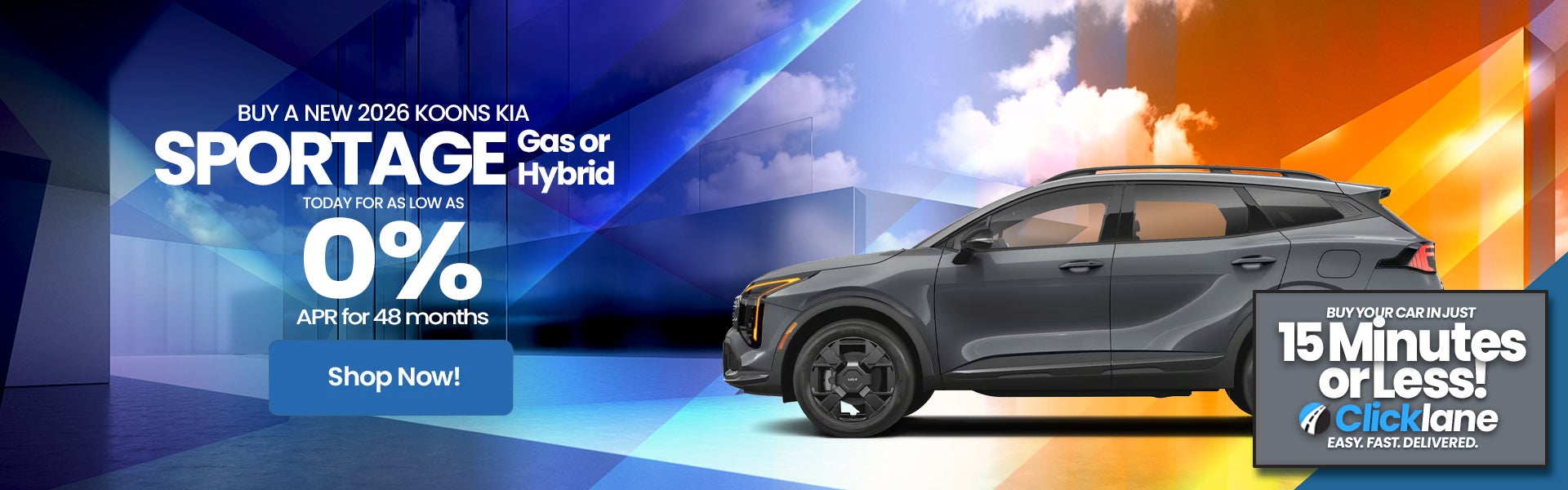 2026 Kia Sportage Hybrid APR Offer
