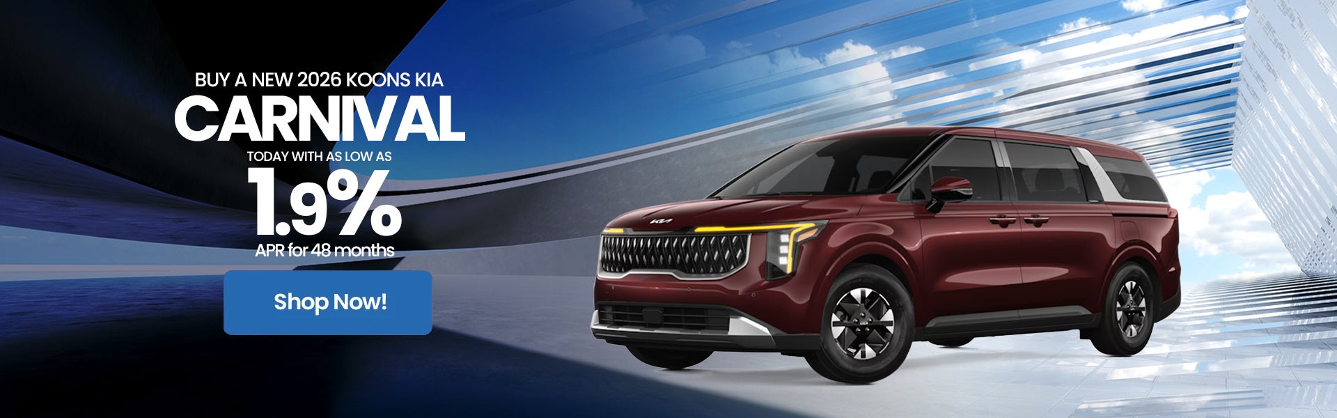 2026 Kia Carnival APR Offer